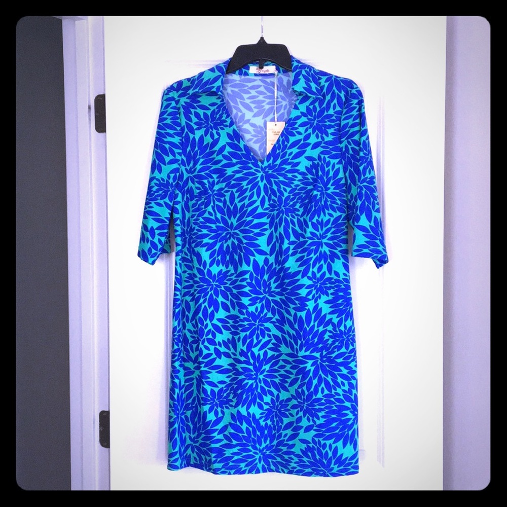 NWT Aryeh V-neck Tunic Dress